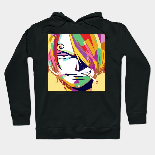 Sanji Strawhat Pirate Hoodie by BarnawiMT